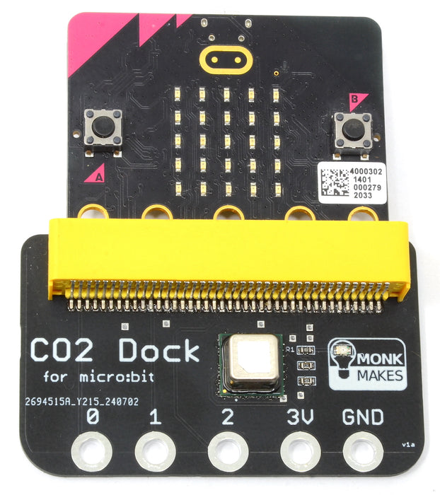 MonkMakes CO2 Dock for micro:bit