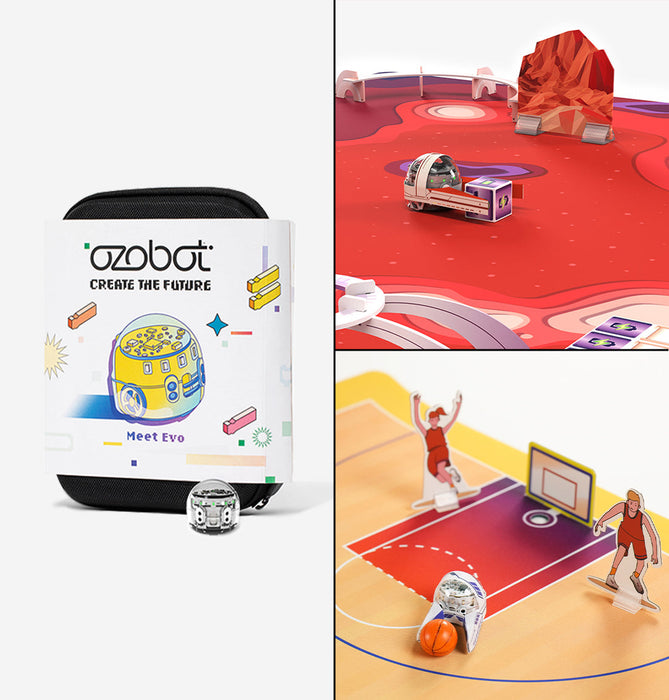 STEM Bundle: Evo Entry Kit + Challenge Mats: Basketball & Mission to Mars