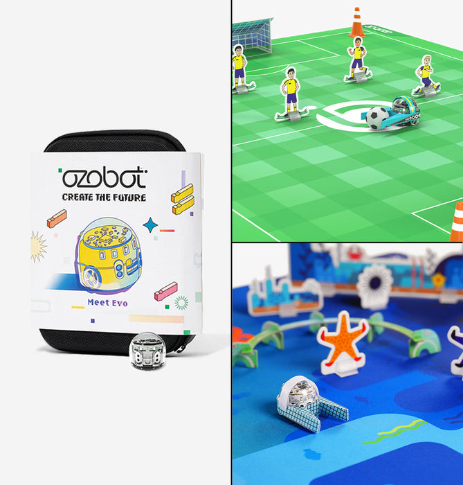 STEM Bundle: Evo Entry Kit + Challenge Mats: Soccer & Ocean Explorer