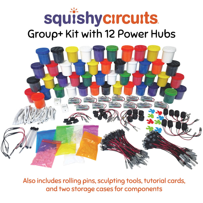 Group kit with 12 power hubs