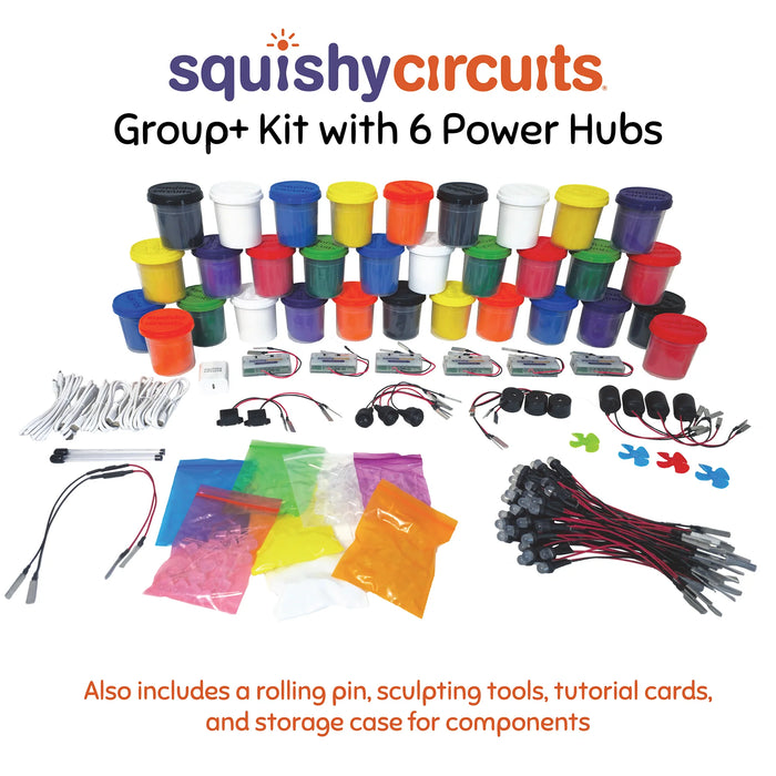 Group kit with 6 power hubs