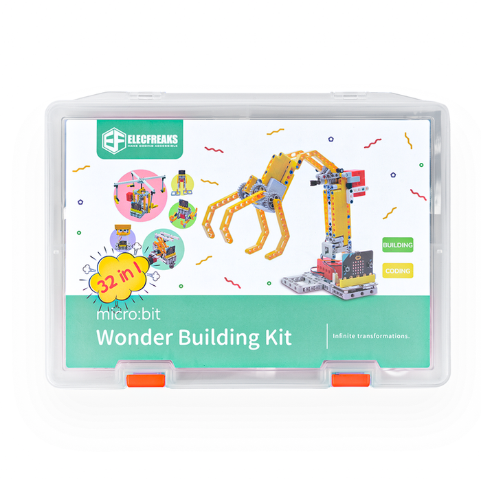 32 IN 1 micro:bit Wonder Building Kit (without micro:bit board) - ElecFreaks