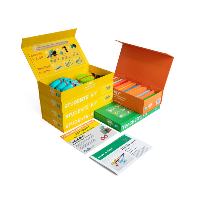 3Doodler EDU Start+ Learning Pack (12 Pens) - (Ages 6-13)