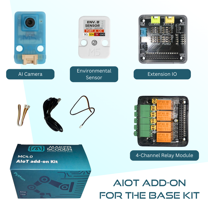 AIoT Add-On Kit – AIoT Extension Kit For Students (AIOt Add on for the Base Kit) - MC 4.0