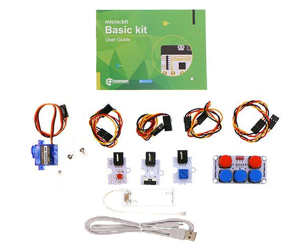 Basic kit: micro:bit sensors kit for beginner (without micro:bit board) - ElecFreaks