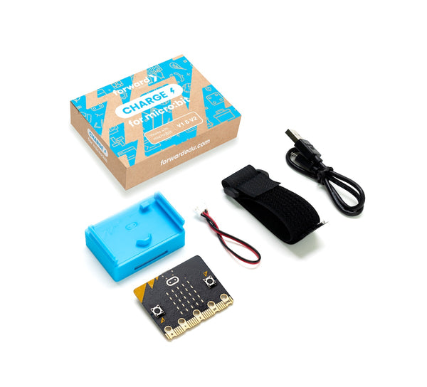 CHARGE Rechargeable Battery Pack for micro:bit (Does NOT include a micro:bit)