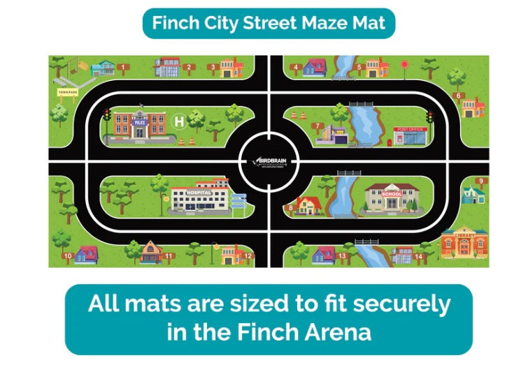 Finch Mats - Choice of Drawing Mat, Math Mat, Sport Mat, City Street, Grid Mat (Shipping Cost Will Apply)