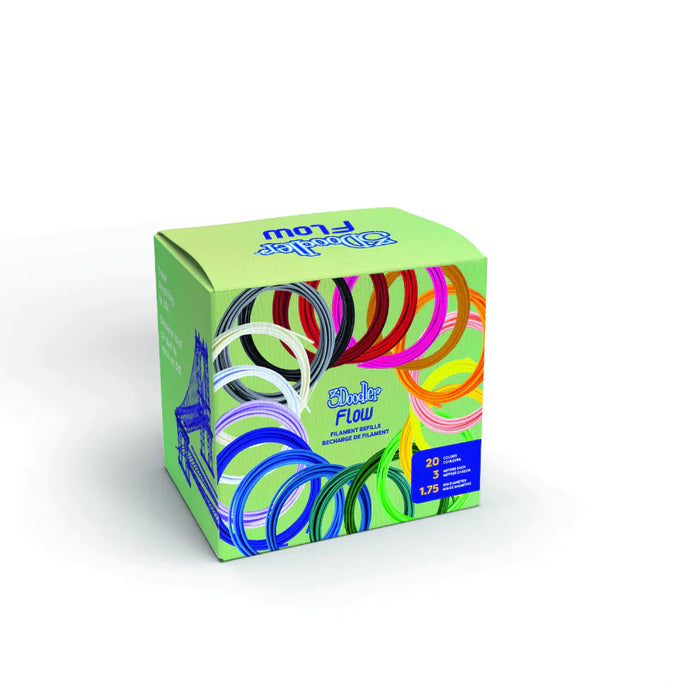 3Doodler Flow Plastic Filament Refill Box