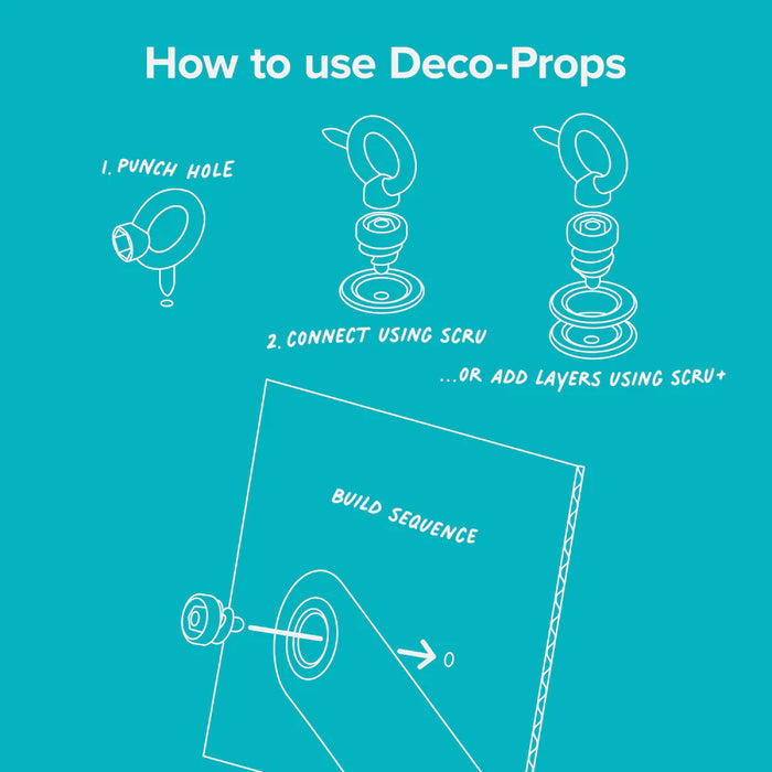 makedo Deco-Props | Blobbies