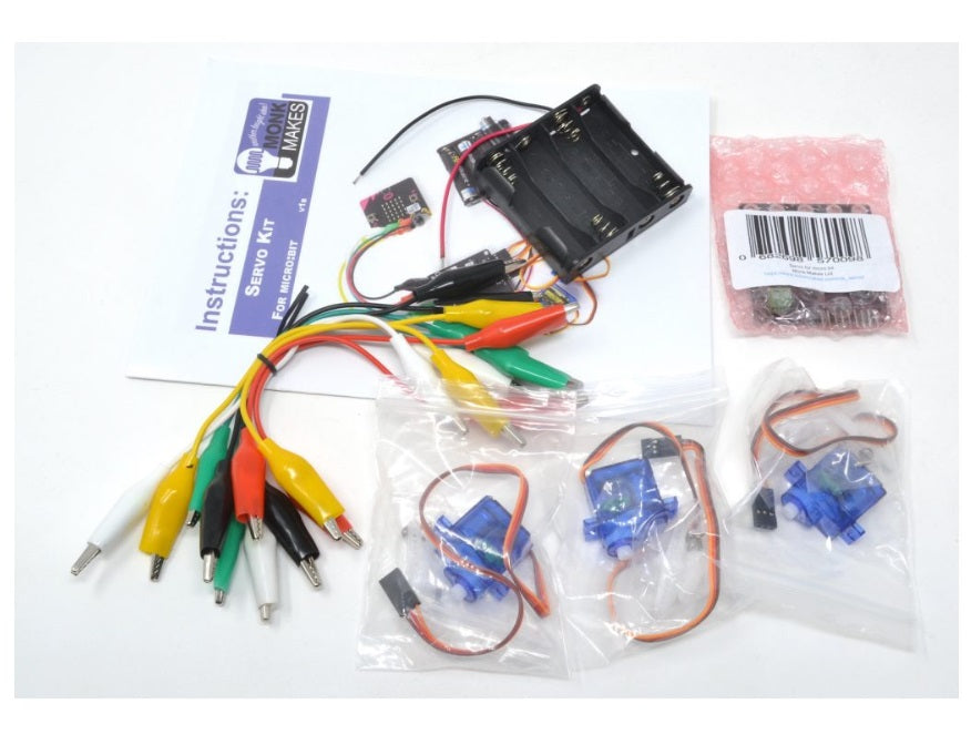 MonkMakes Servo Kit for micro:bit (for micro:bit)