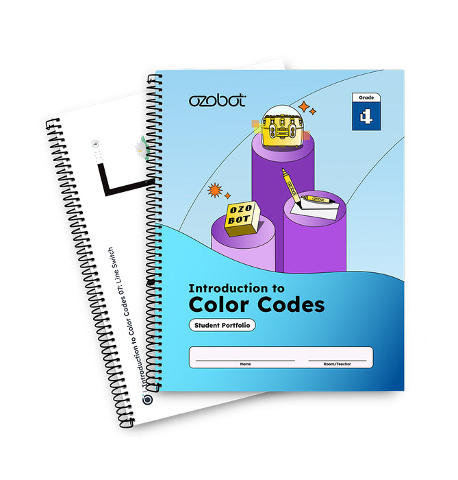 Introduction To Color Codes Curriculum: Student Portfolios (12 Pack)  - Special Order Item 2-4 week delivery