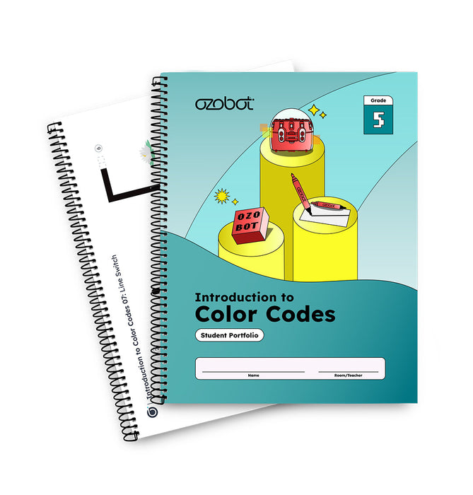 Introduction To Color Codes Curriculum: Student Portfolios (12 Pack)  - Special Order Item 2-4 week delivery