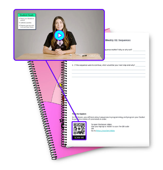 Introduction To Color Codes Curriculum: Student Portfolios (12 Pack)  - Special Order Item 2-4 week delivery