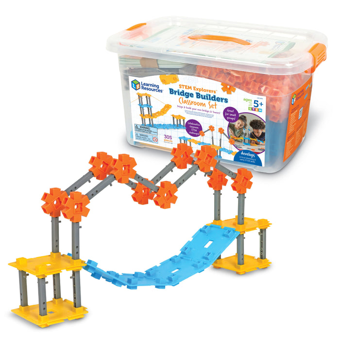 New! STEM Explorers™ Bridge Builders Classroom Set
