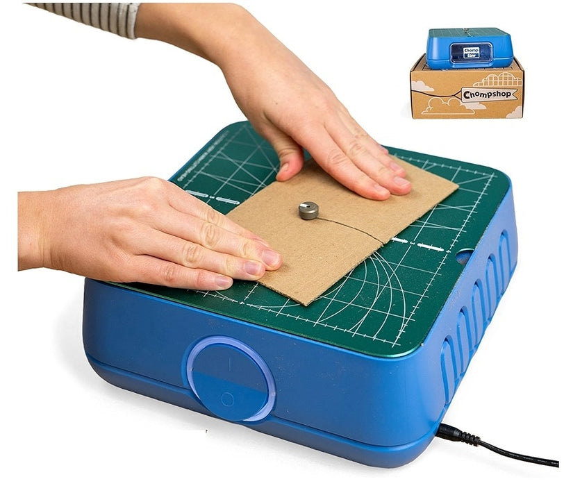 ChompSaw Maker Bundle (ChompSaw, Table Accessories, Inventor's Workbook, Hole Punch & Scoring Tool)