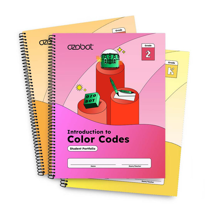 Introduction To Color Codes Curriculum: Student Portfolios (12 Pack) - Special Order Item 2-4 week delivery