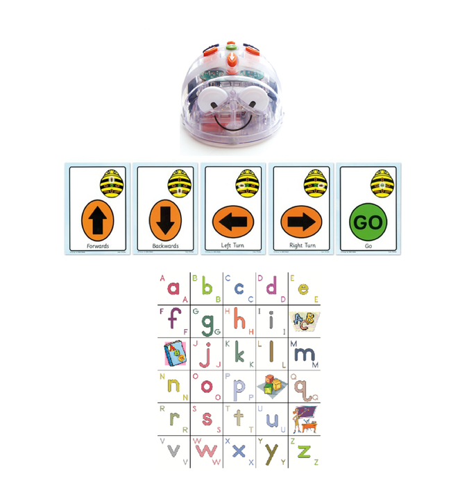 Blue-Bot (1 Robot Pack) - Robot Bundle with Mat & Command Cards