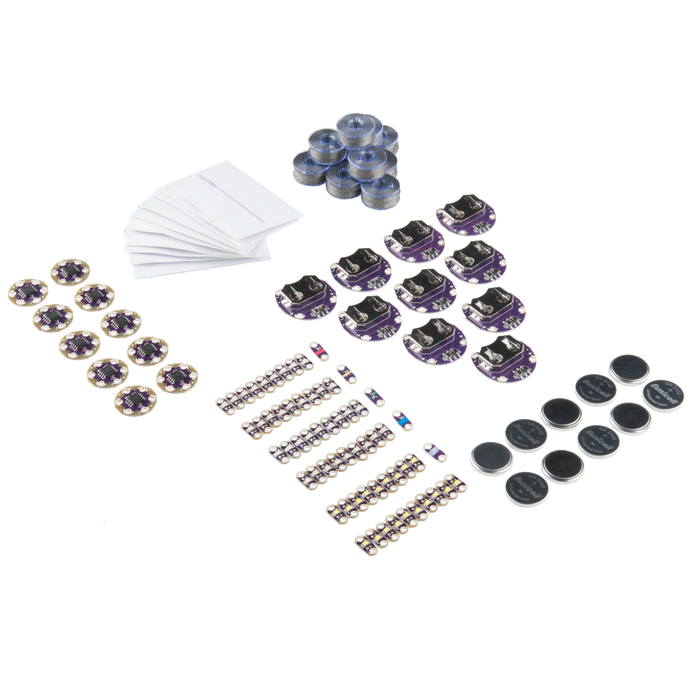 SparkFun LilyPad E-textile Basics Lab Pack - 10 Student Bundle
