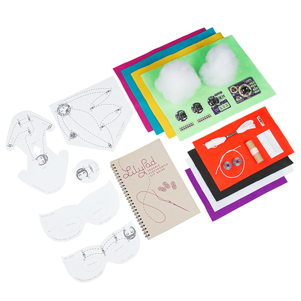 LilyPad Sewable Electronics Kit - Special Edition - 5 Kit Bundle