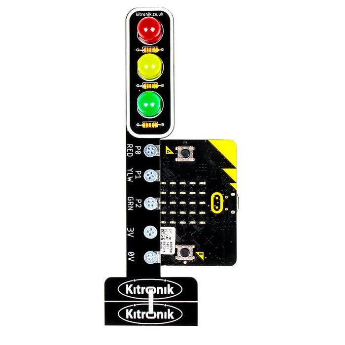 Kitronik STOP:bit - Traffic Light for BBC micro:bit - (Classroom Bundle - 20 units)