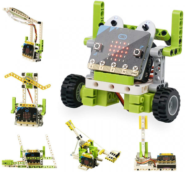 Ring:bit Bricks Pack (6 IN 1) : Lego compatible building and coding kit for micro:bit -without micro:bit - ElecFreaks