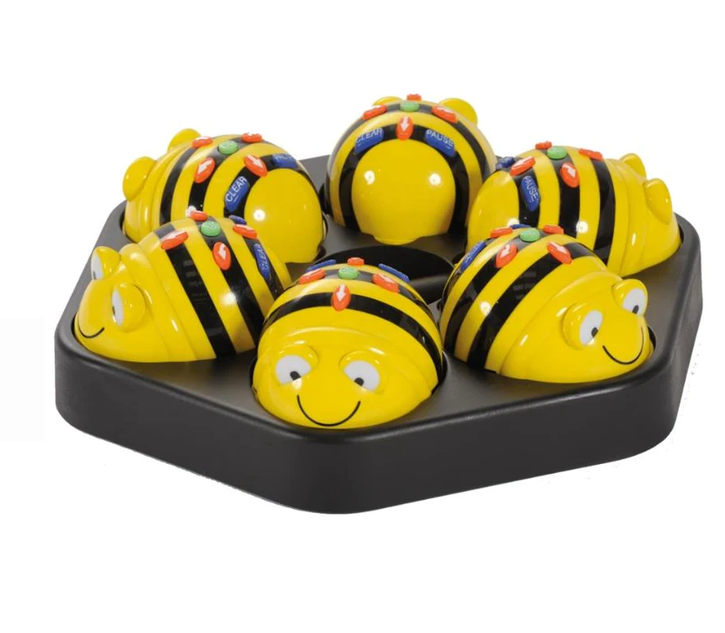 Bee-Bot Hive - (6 Bee-Bots & Docking Station)