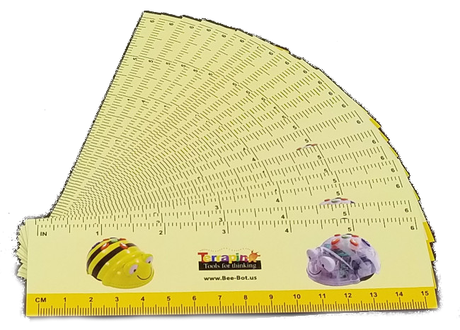 Bee-Bot / Blue-Bot Step Ruler 20 Pack
