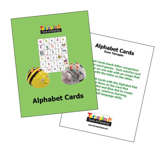 Bee & Blue Bot - Alphabet Cards