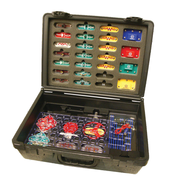 Snap Circuit with Educational Deluxe Case - 300 Experiments