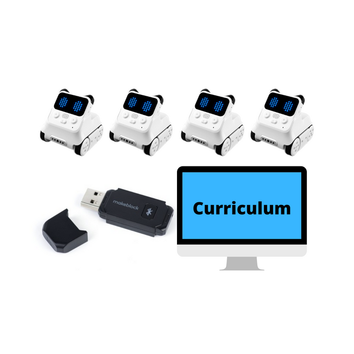 Gr 5-8 Solution: Codey Rocky - 4 Codey Rockey, Dongles & Curriculum
