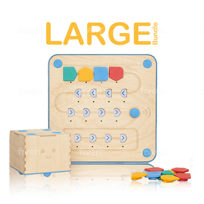 Cubetto Classic Playset- Large Classroom Bundle (10 Cubettos Playsets) - Receive Two Free Storybook