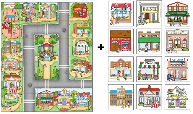 Community Mat & 3D Community Construction Kit