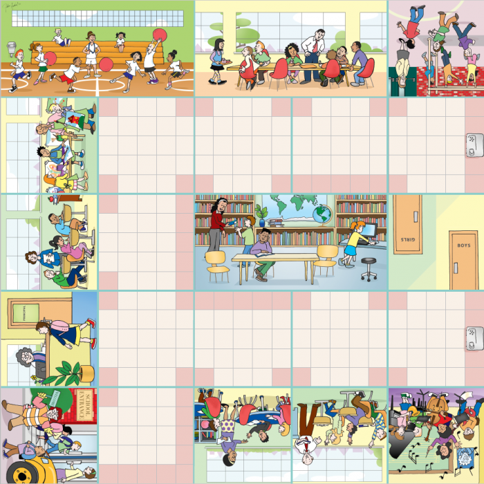 School Mat (Bee-Bot)