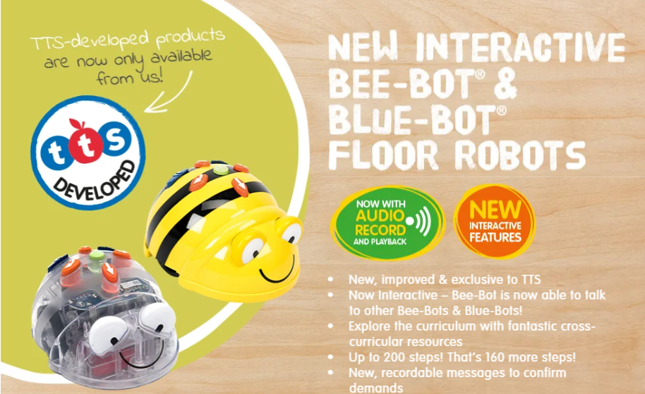 Bee Bot - Programmable Floor Robot - See & Say Version !