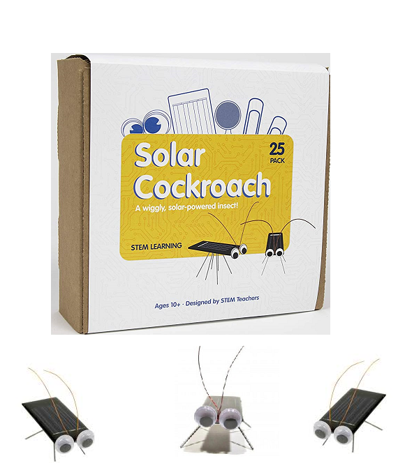 Solar Cockroach - Classroom Set (25 Pack)