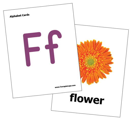 Bee & Blue Bot - Alphabet Cards