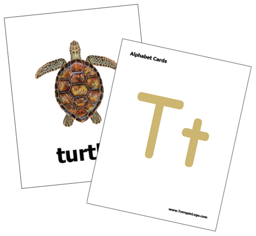 Bee & Blue Bot - Alphabet Cards