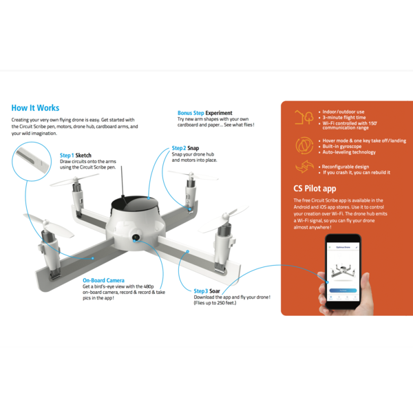 Circuit Scribe - Drone Builder Kit