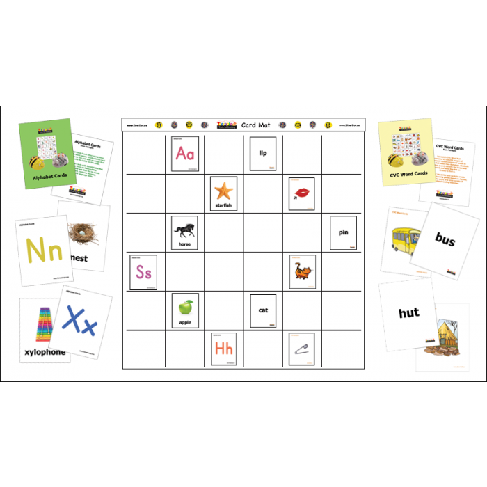 Card Mat -2 layered Mat (Blue-Bot)