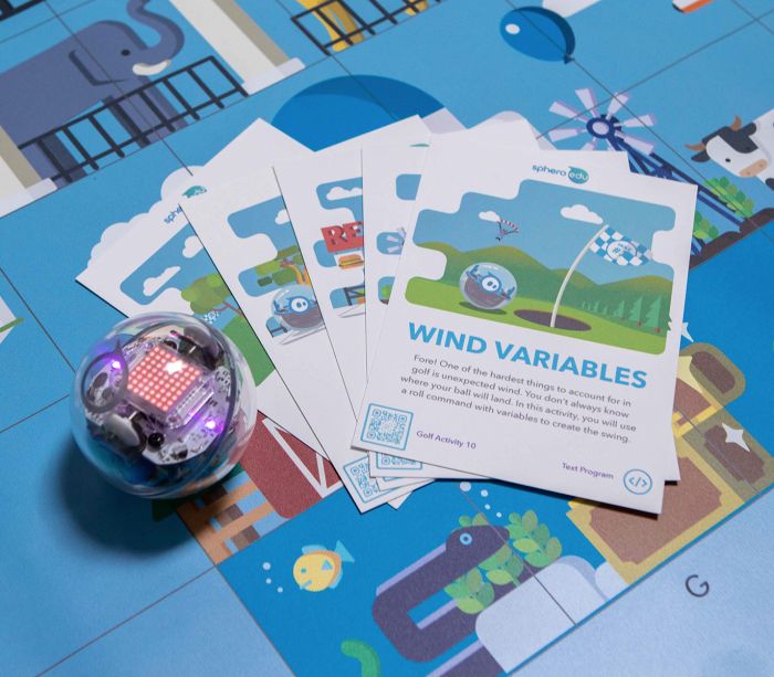 Sphero Code Mat + Activity Card Set (City and Golf Mat)