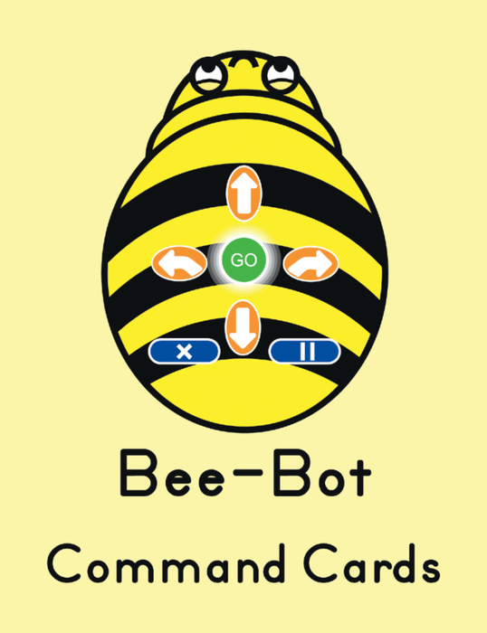 Bee-Bot & Blue-Bot - Command Cards