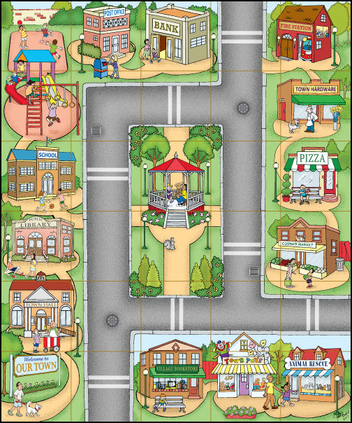 Community Mat & 3D Community Construction Kit