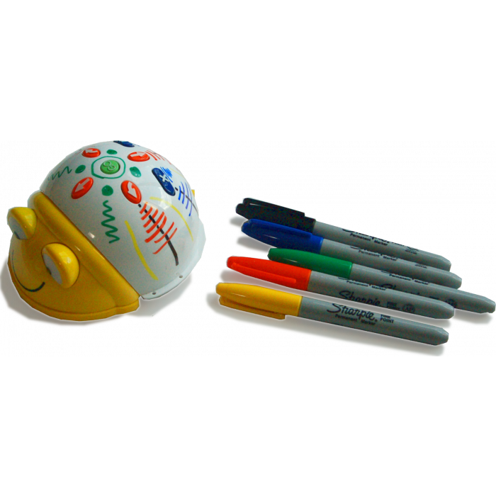 Bee-Bot & Blue Bot "Color Me" Jackets - White Color (4-pack)