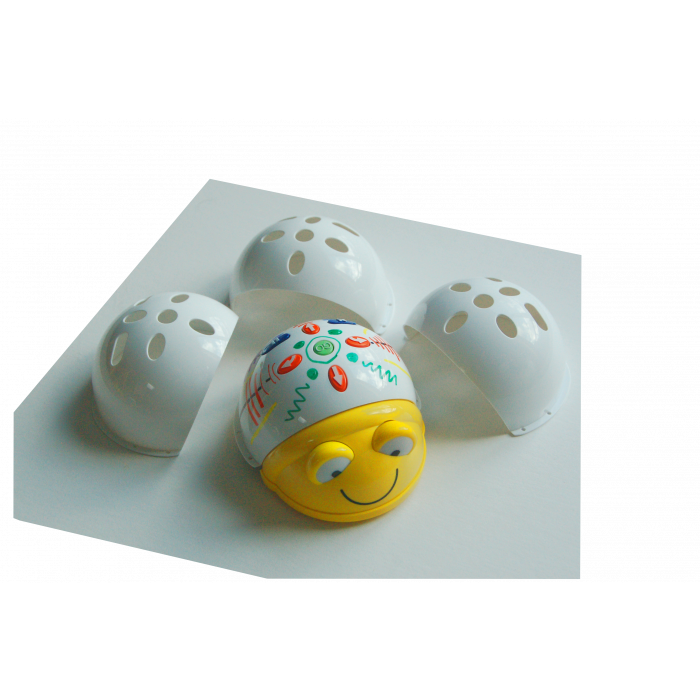 Bee-Bot & Blue Bot "Color Me" Jackets - White Color (4-pack)