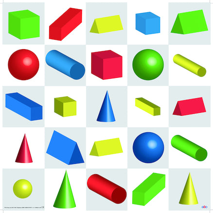 3D Shapes Mat