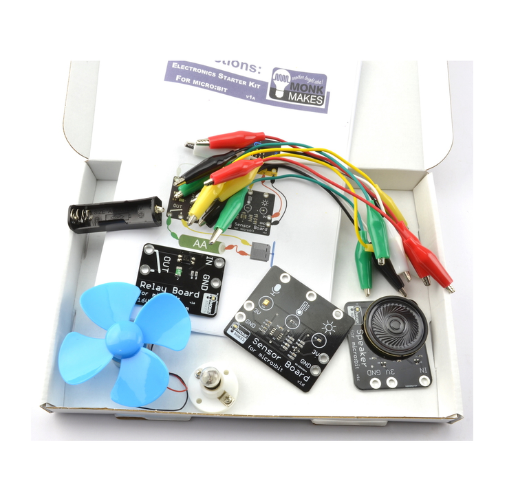 Electronics Starter Kit for micro:bit (Monk Makes)