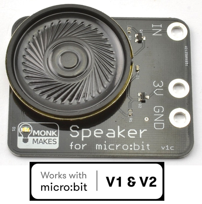 MonkMakes Speaker for micro:bit (for micro:bit)