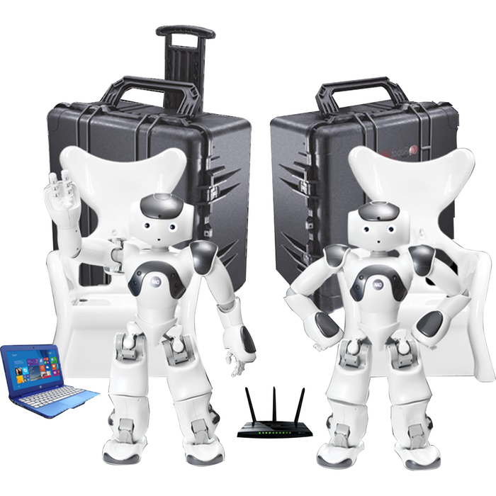 SoftBank Robotics NAO School Starter Duo Pack (Shipping Costs will Apply)