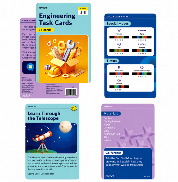 Engineering Task Cards for Grades 3–5