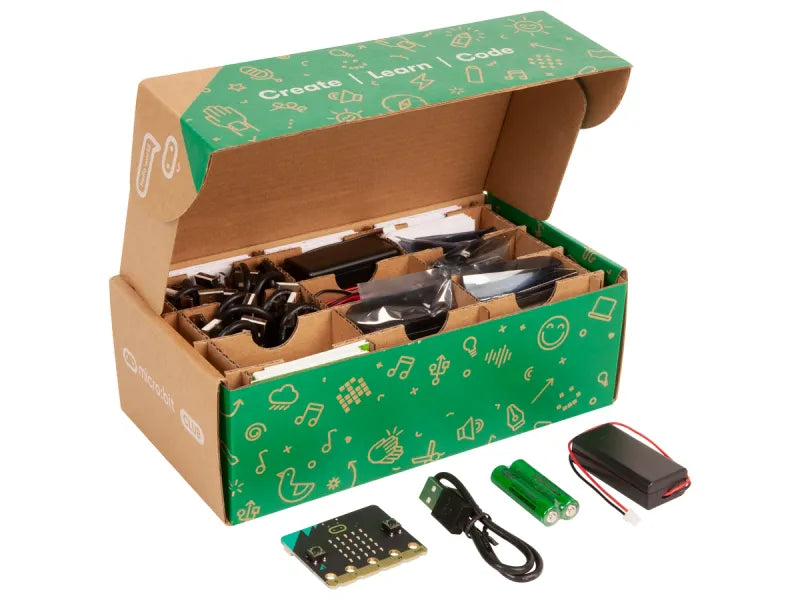 BBC micro:bit Club - Pack of 10 BBC micro:bit V2s with accessories